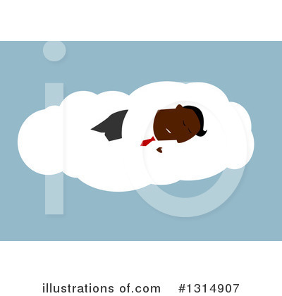 Sleeping Clipart #1314907 by Vector Tradition SM