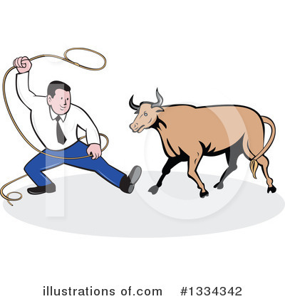 Royalty-Free (RF) Businessman Clipart Illustration by patrimonio - Stock Sample #1334342