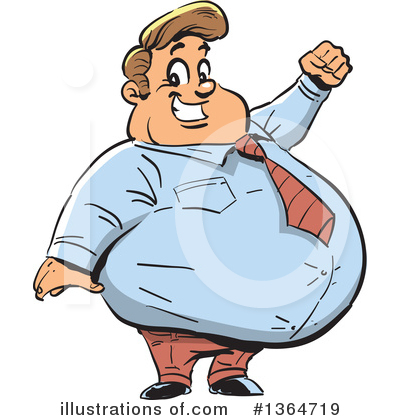 Business Man Clipart #1364719 by Clip Art Mascots