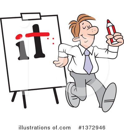 Royalty-Free (RF) Businessman Clipart Illustration by Johnny Sajem - Stock Sample #1372946