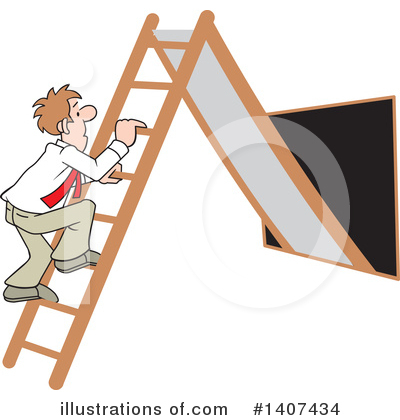 Royalty-Free (RF) Businessman Clipart Illustration by Johnny Sajem - Stock Sample #1407434