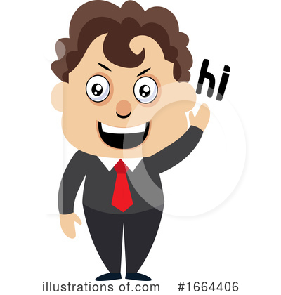 Royalty-Free (RF) Businessman Clipart Illustration by Morphart Creations - Stock Sample #1664406