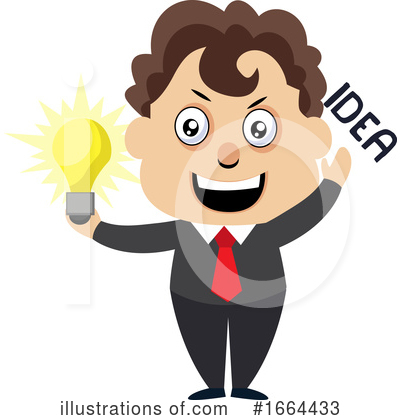 Royalty-Free (RF) Businessman Clipart Illustration by Morphart Creations - Stock Sample #1664433