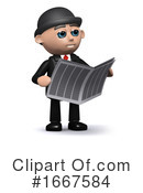 Businessman Clipart #1667584 by Steve Young