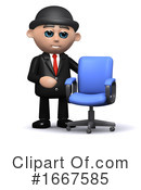 Businessman Clipart #1667585 by Steve Young
