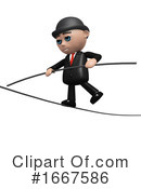 Businessman Clipart #1667586 by Steve Young