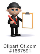 Businessman Clipart #1667591 by Steve Young