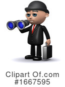 Businessman Clipart #1667595 by Steve Young