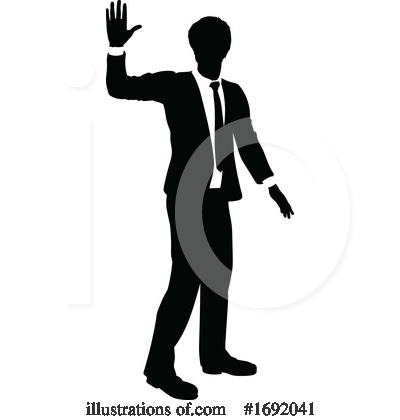Royalty-Free (RF) Businessman Clipart Illustration by AtStockIllustration - Stock Sample #1692041