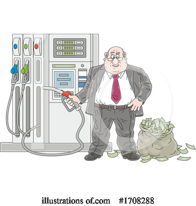 Royalty-Free (RF) Businessman Clipart Illustration by Alex Bannykh - Stock Sample #1708288