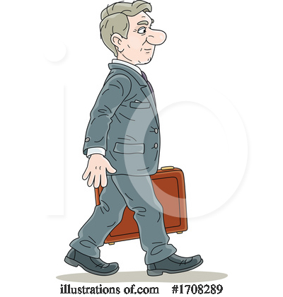 Royalty-Free (RF) Businessman Clipart Illustration by Alex Bannykh - Stock Sample #1708289