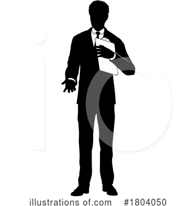 Royalty-Free (RF) Businessman Clipart Illustration by AtStockIllustration - Stock Sample #1804050