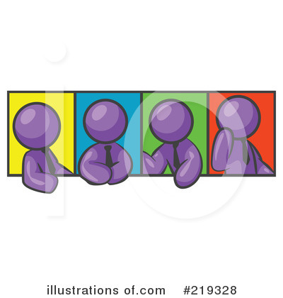 Royalty-Free (RF) Businessman Clipart Illustration by Leo Blanchette - Stock Sample #219328