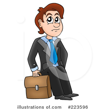 Business Man Clipart #223596 by visekart
