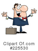 Businessman Clipart #225530 by Hit Toon