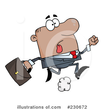 Royalty-Free (RF) Businessman Clipart Illustration by Hit Toon - Stock Sample #230672