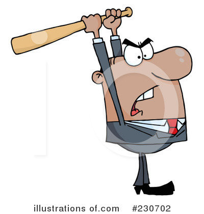 Royalty-Free (RF) Businessman Clipart Illustration by Hit Toon - Stock Sample #230702