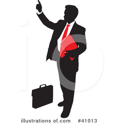 Royalty-Free (RF) Businessman Clipart Illustration by Paulo Resende - Stock Sample #41013