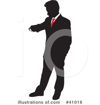 Royalty-Free (RF) Businessman Clipart Illustration by Paulo Resende - Stock Sample #41016