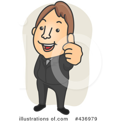 Royalty-Free (RF) Businessman Clipart Illustration by BNP Design Studio - Stock Sample #436979