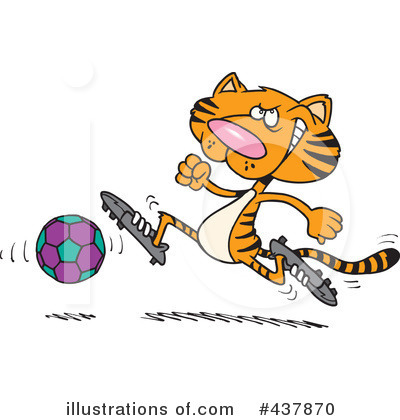 Soccer Clipart #437870 by toonaday