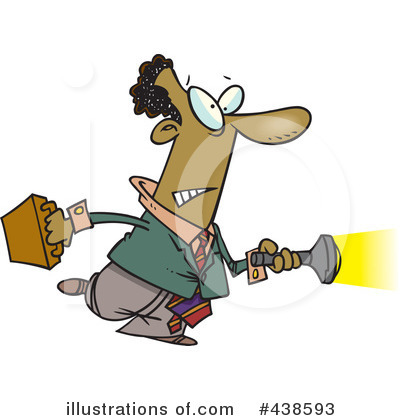 Royalty-Free (RF) Businessman Clipart Illustration by toonaday - Stock Sample #438593