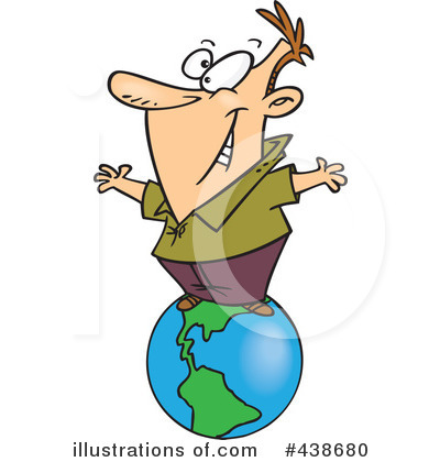 Globe Clipart #438680 by toonaday