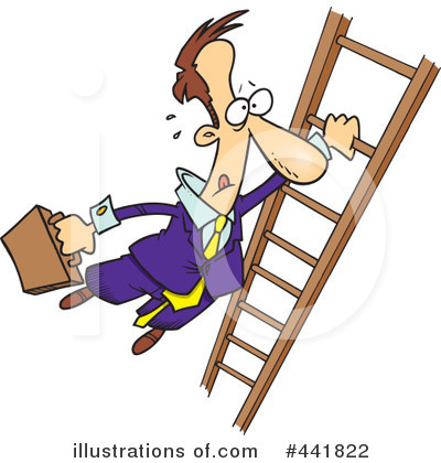 Royalty-Free (RF) Businessman Clipart Illustration by toonaday - Stock Sample #441822