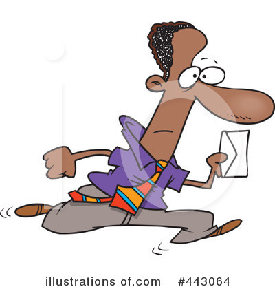 Royalty-Free (RF) Businessman Clipart Illustration by toonaday - Stock Sample #443064