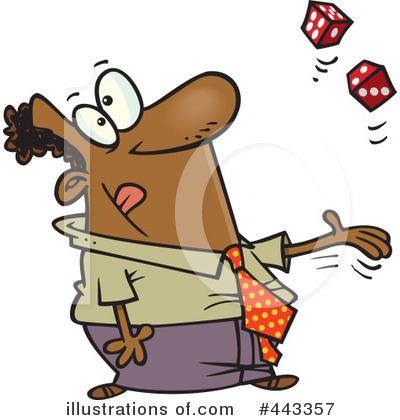 Gamble Clipart #443357 by toonaday