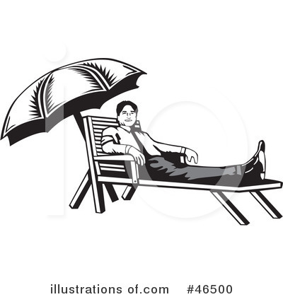 Relax Clipart #46500 by David Rey