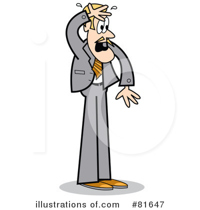 Royalty-Free (RF) Businessman Clipart Illustration by Andy Nortnik - Stock Sample #81647