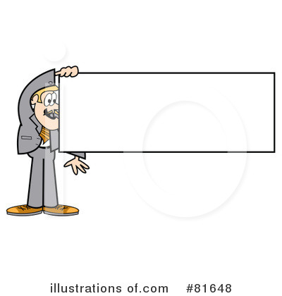Royalty-Free (RF) Businessman Clipart Illustration by Andy Nortnik - Stock Sample #81648
