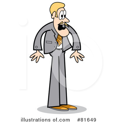 Royalty-Free (RF) Businessman Clipart Illustration by Andy Nortnik - Stock Sample #81649