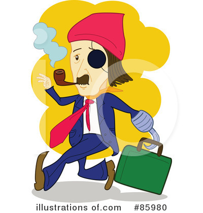 Royalty-Free (RF) Businessman Clipart Illustration by mayawizard101 - Stock Sample #85980