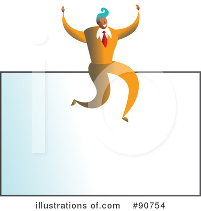 Royalty-Free (RF) Businessman Clipart Illustration by Prawny - Stock Sample #90754