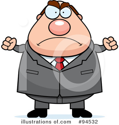 Royalty-Free (RF) Businessman Clipart Illustration by Cory Thoman - Stock Sample #94532