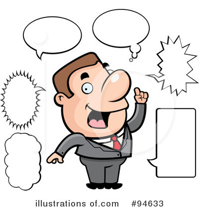 Speech Balloons Clipart #94633 by Cory Thoman