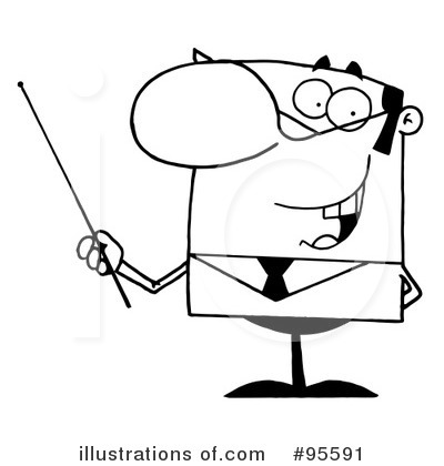 Royalty-Free (RF) Businessman Clipart Illustration by Hit Toon - Stock Sample #95591