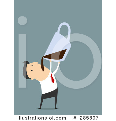 Royalty-Free (RF) Businessmen Clipart Illustration by Vector Tradition SM - Stock Sample #1285897
