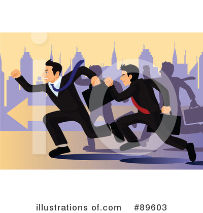 Royalty-Free (RF) Businessmen Clipart Illustration by mayawizard101 - Stock Sample #89603