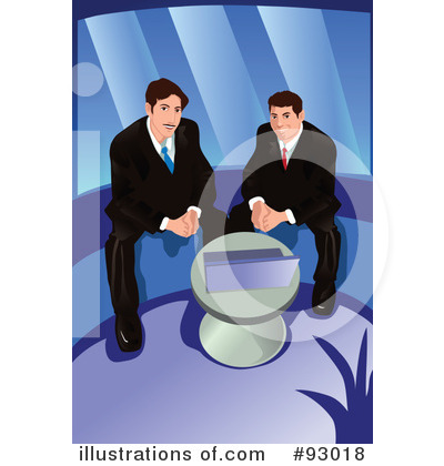 Royalty-Free (RF) Businessmen Clipart Illustration by mayawizard101 - Stock Sample #93018