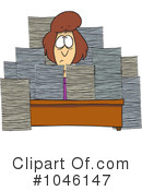 Businesswoman Clipart #1046147 by toonaday