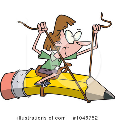 Pencil Clipart #1046752 by toonaday