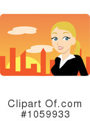 Businesswoman Clipart #1059933 by Rosie Piter