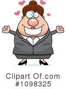 Businesswoman Clipart #1098325 by Cory Thoman