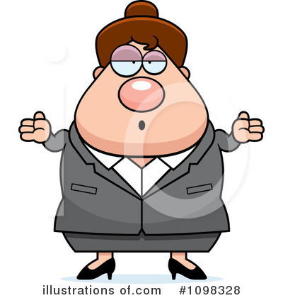 Royalty-Free (RF) Businesswoman Clipart Illustration by Cory Thoman - Stock Sample #1098328