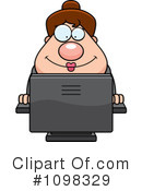 Businesswoman Clipart #1098329 by Cory Thoman