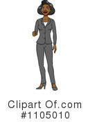 Businesswoman Clipart #1105010 by Cartoon Solutions
