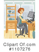 Businesswoman Clipart #1107276 by Amanda Kate